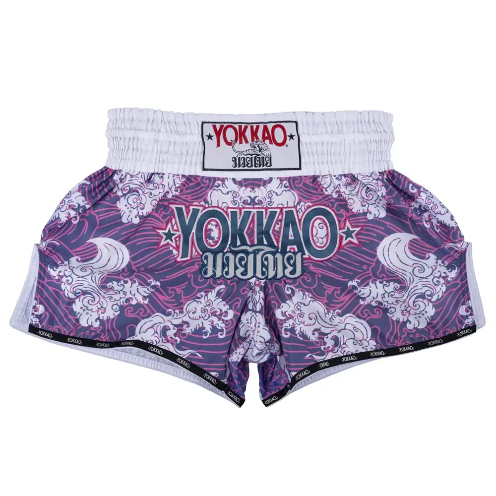 Yokkao Thailand Imported Authentic Muay Thai Shorts Boxing Fighting Sanda Combat Sports Professional Unisex Shorts
