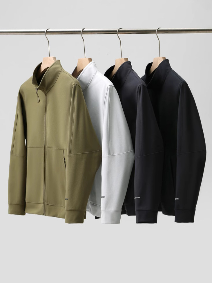 Wang fried cattle-Italian style spring men's outdoor sports collar jacket elastic anti-wrinkle jacket tide