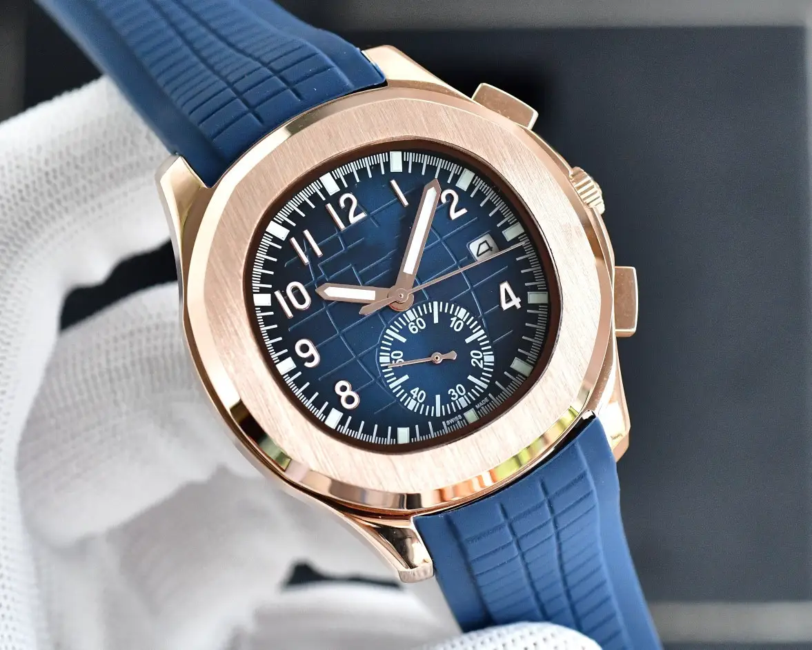 Foreign Trade New Men's Fashion Business Baida Brand Square Diamond Ring Stainless Steel Fully-automatic Mechanical Watch Can Be Shipped