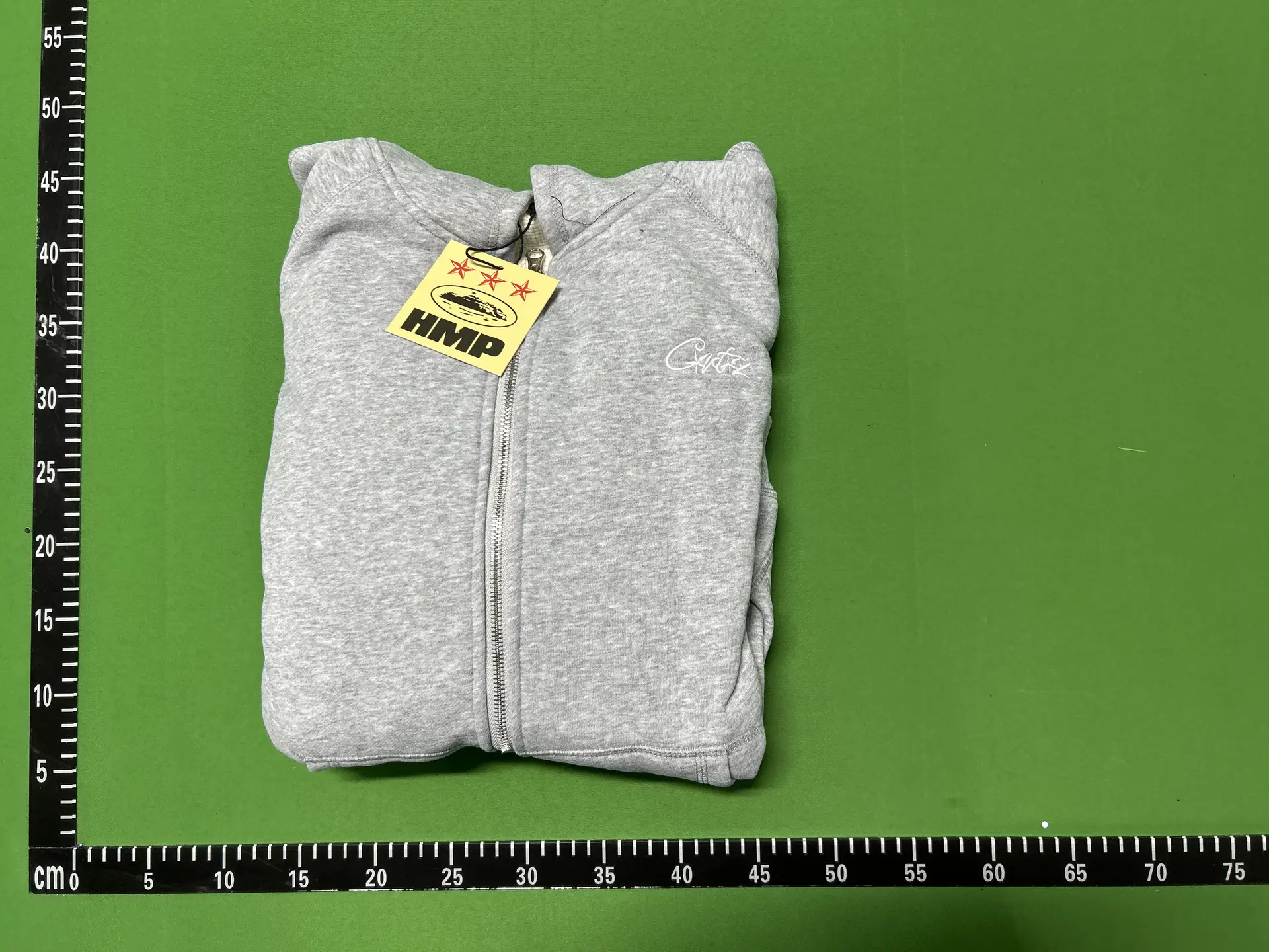 HMP Zip Hoodie Grey