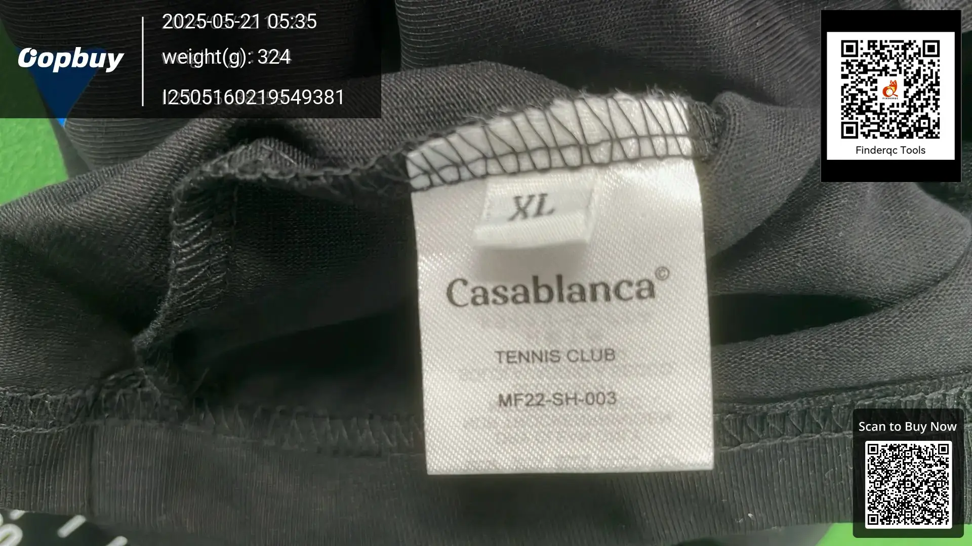 Casablanca Tennis Club MF22-SH-003 T-Shirt