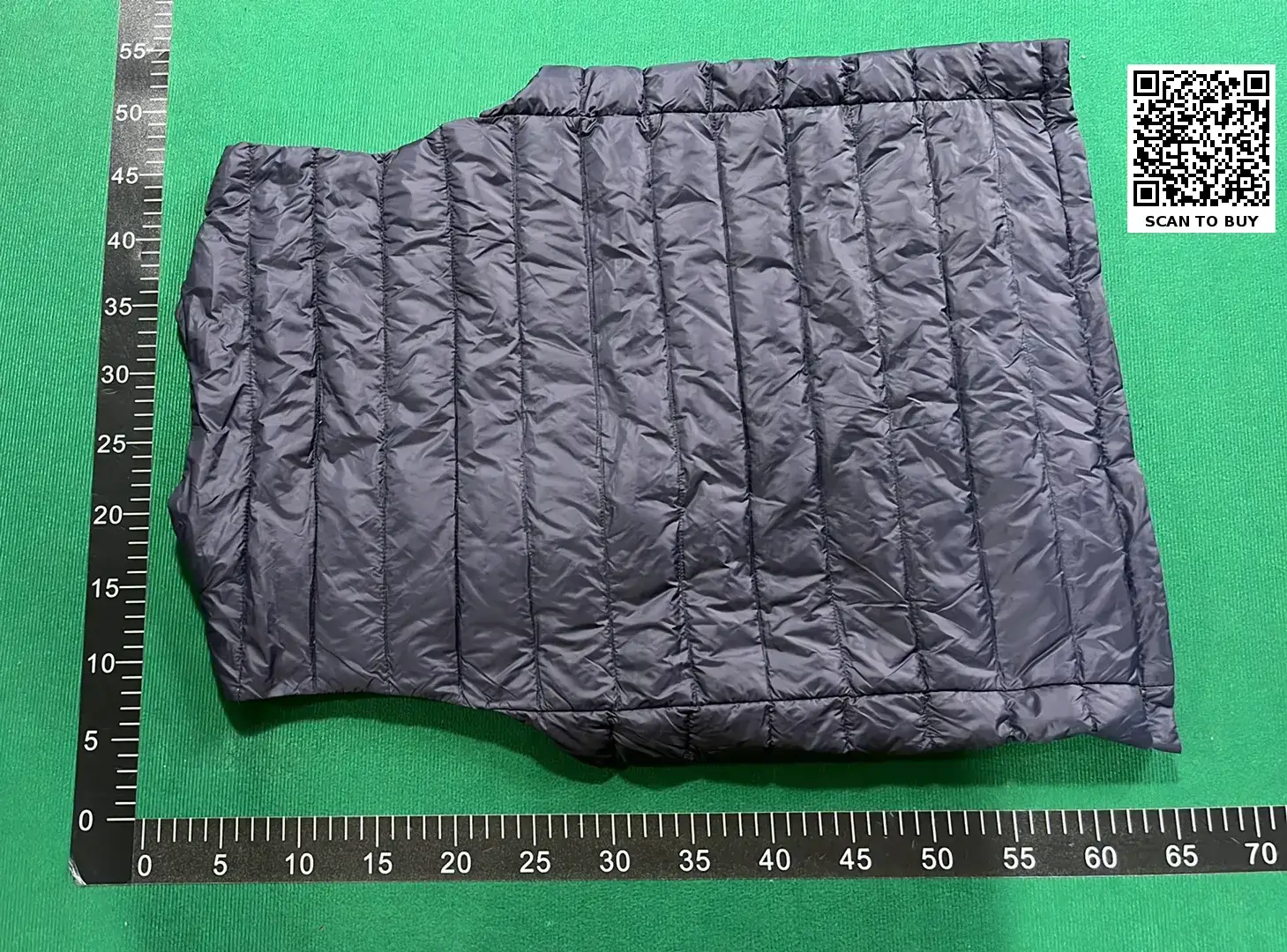 Quilted Vest Dark Gray