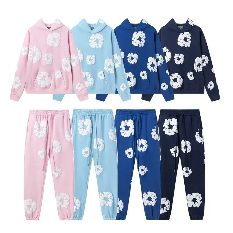 Floral print sweat suits