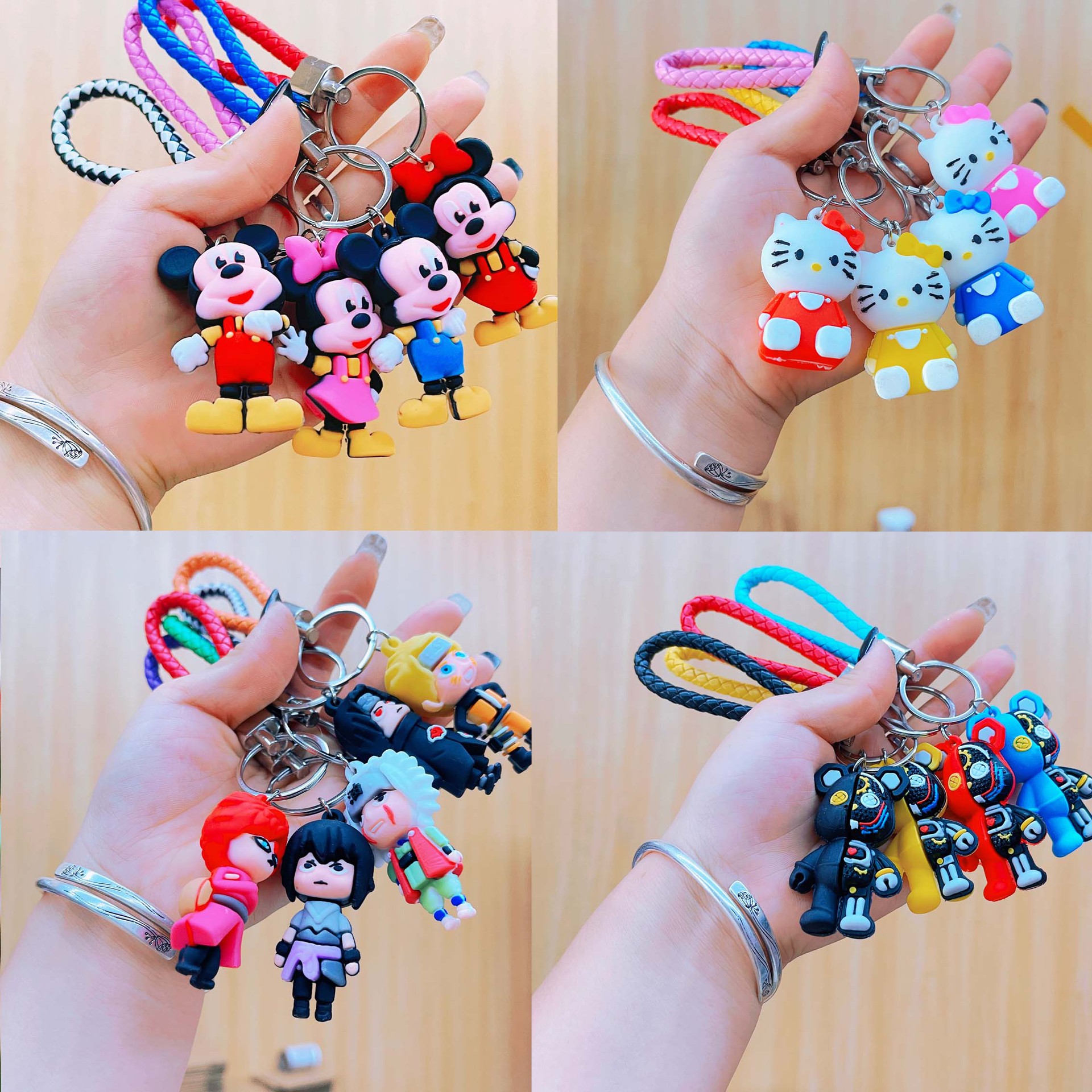 Manufacturer Wholesale Mixed Stock of Doll Keychains, Arcade Game Machine Gifts, Luggage Accessories, and Small Items