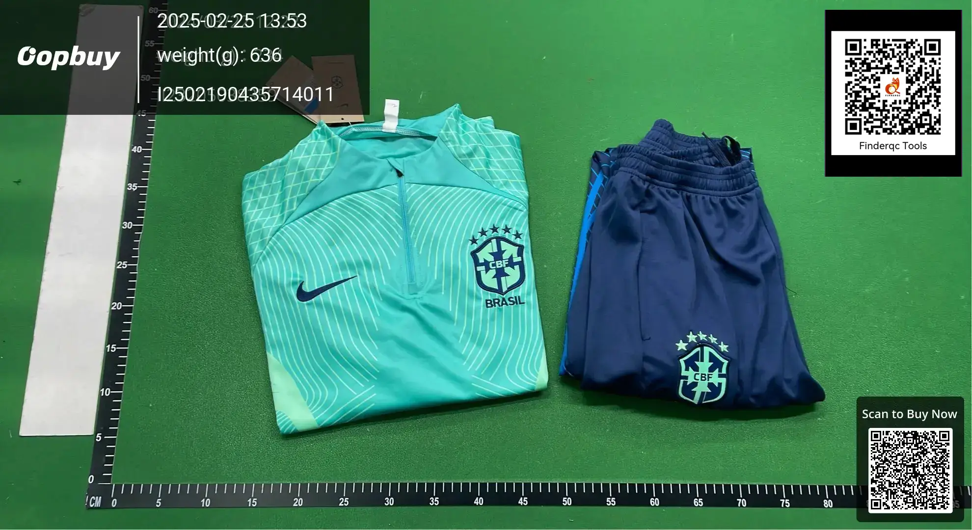 Nike Brazil CBF Training Kit