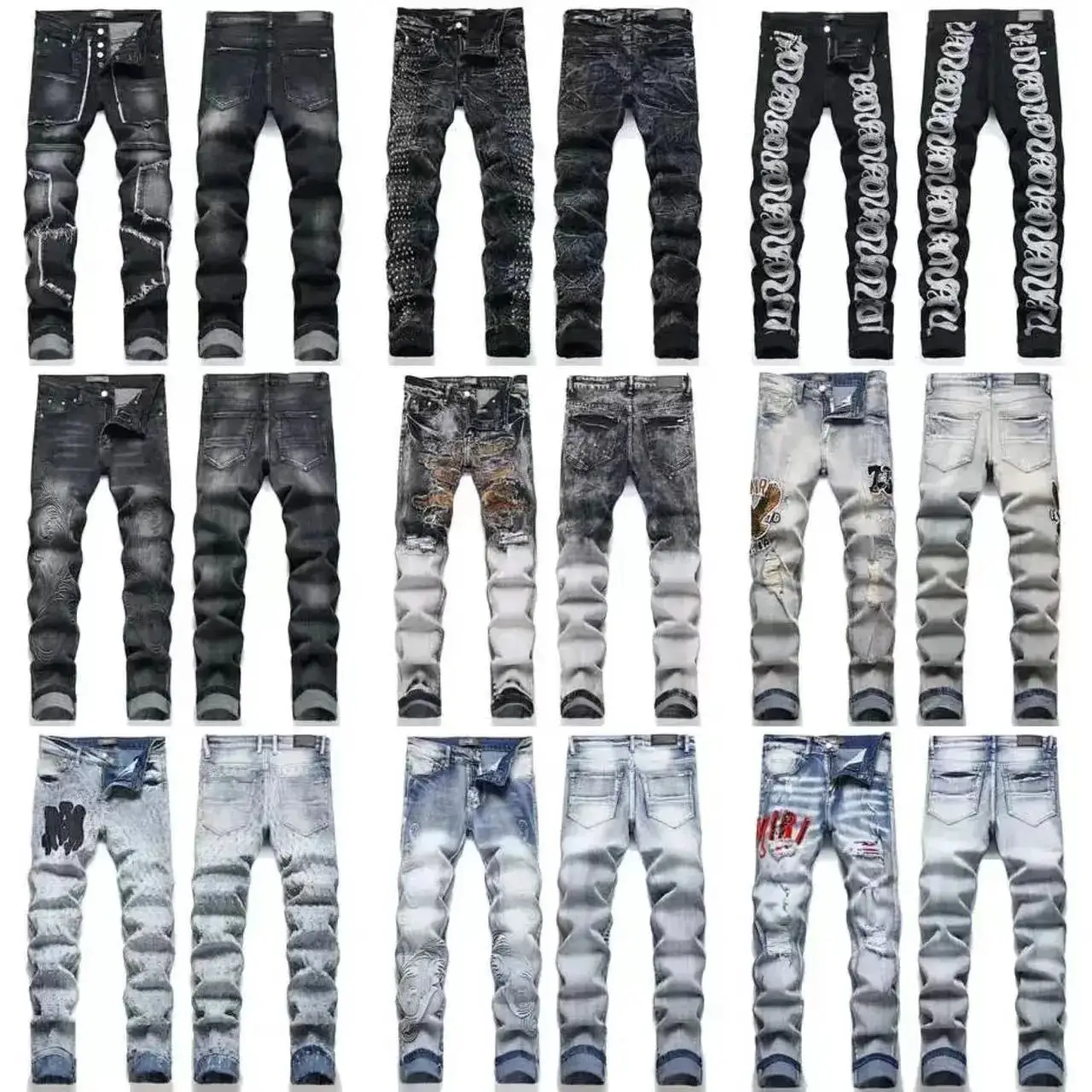 High quality jeans (pls contact WhatsApp: +1 (346) 256-7125, if u need size recommendation)