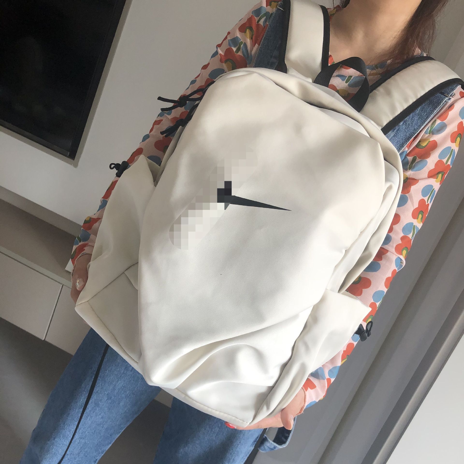 Japanese-Style Simple Large-Capacity Backpack for Men and Women, Versatile Casual Travel Backpack, Lightweight School Bag for Middle and High School Students