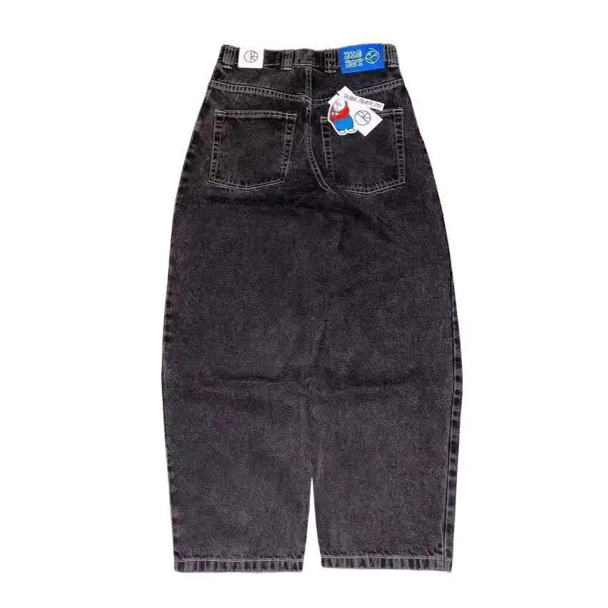 Amazon AliExpress Source American Y2K Polar Big Boy Hip-hop Embroidered All-match Jeans Men's All-match