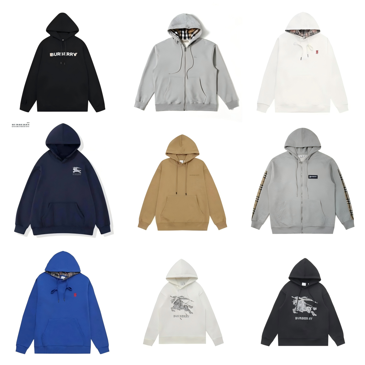 Burberry Hoodies Foto QC de WEIDIAN na Qualit.ly