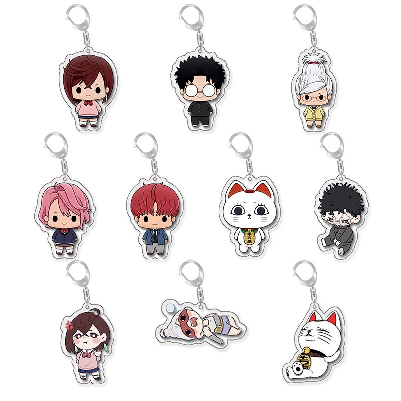 Bold Party Double-sided High Definition Keychain Bag Pendant Dang Dang Ayase Tao Karen Evil Eye Gigi