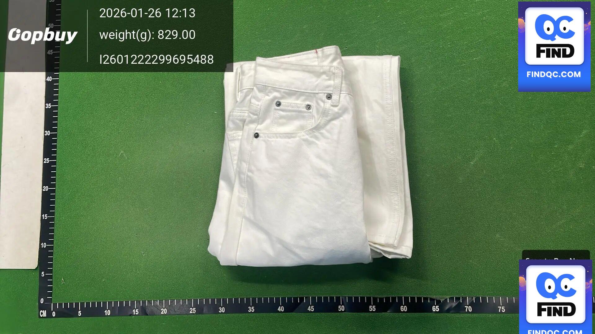 Fyredwrld Red-Ear Scimitar Jeans'White' QC