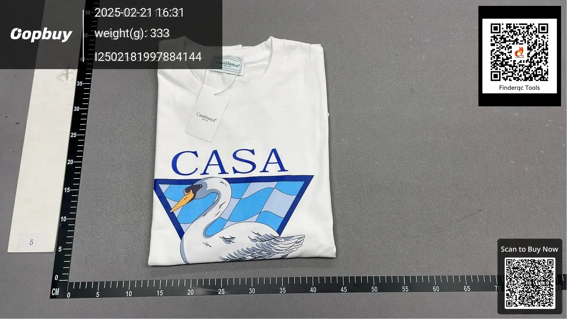 Casablanca CASA Swan T-Shirt