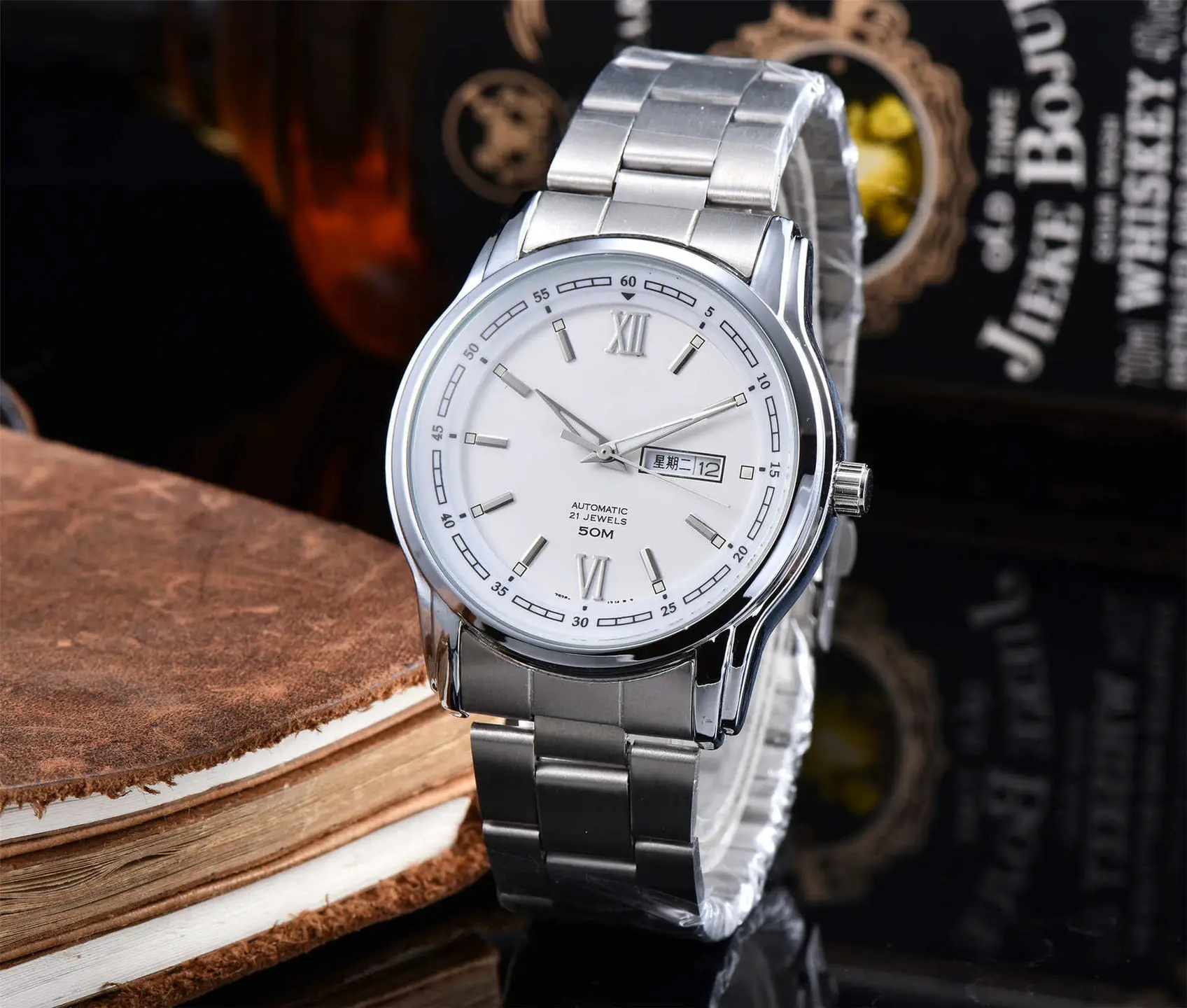 2021 Export Goods Men's Fine Watch Factory Wholesale Drop Shipping