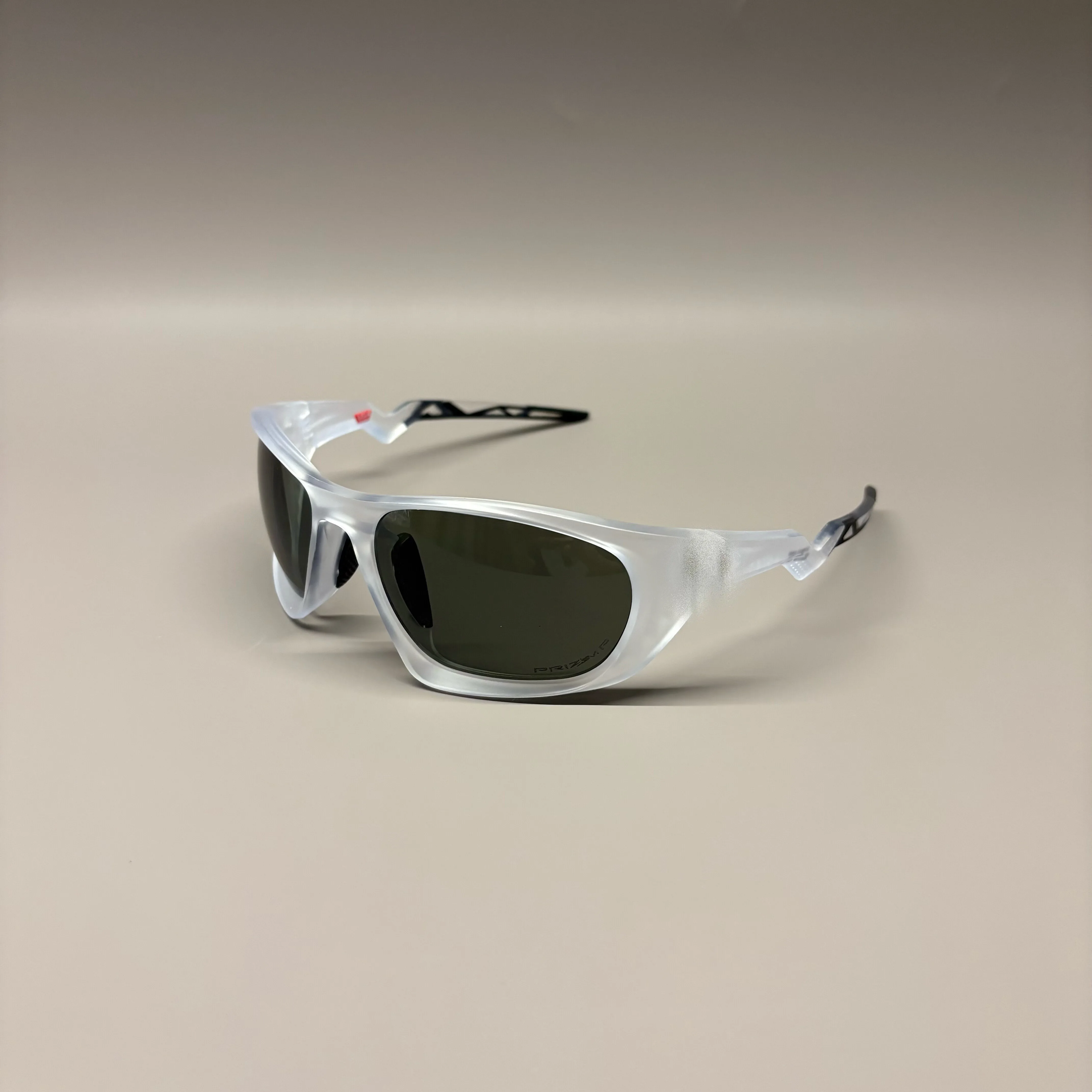 Oji Lateralis Fully Transparent Frame Polarized Sunglasses Large Frame Sports Cycling Glasses Casual Sunglasses Foto QC de TAOBAO na Qualit.ly