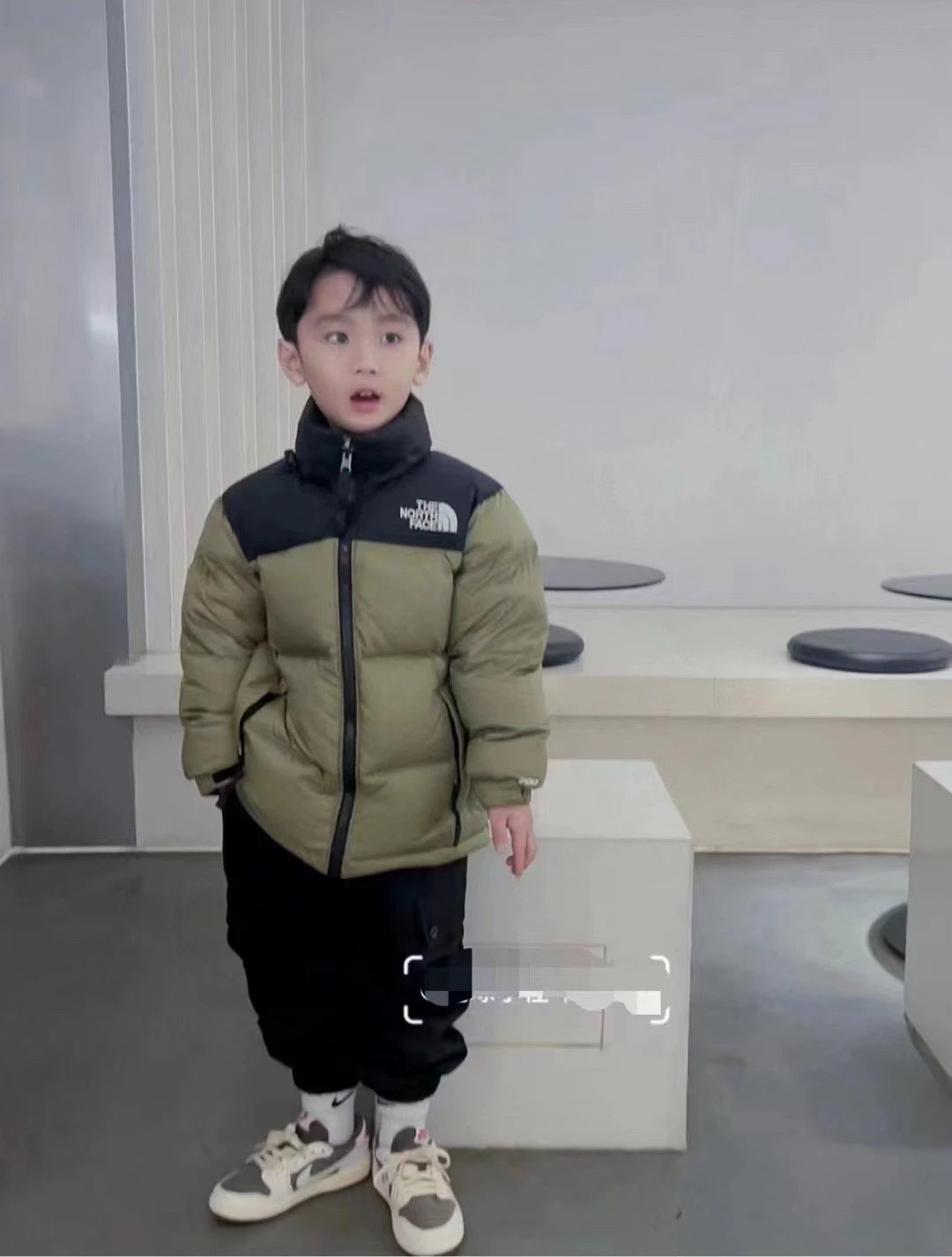 【现货】新款童装The North Face北面TNF 1996秋冬保暖立领开衫羽绒服夹克外套 男童女童 photo QC de WEIDIAN sur Qualit.ly