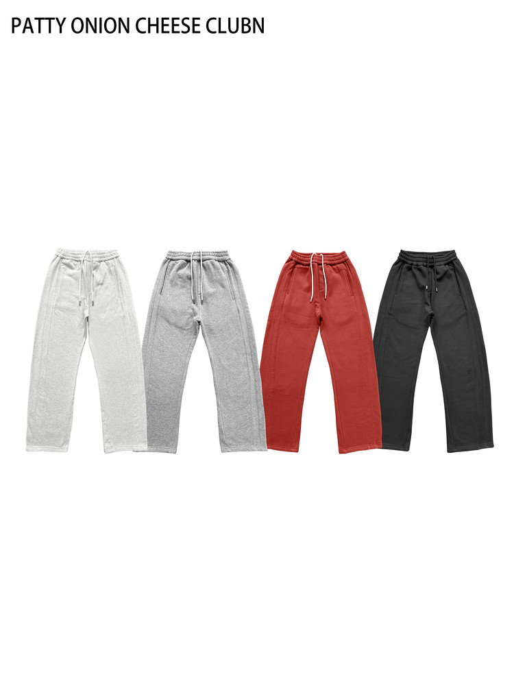Single-Stitched Vtg Versatile Sweatpants… Deconstructed Cut, Comfortable, Stylish, Soft, Fleece-Lined, 380 Grams (Purely for Sharing)
