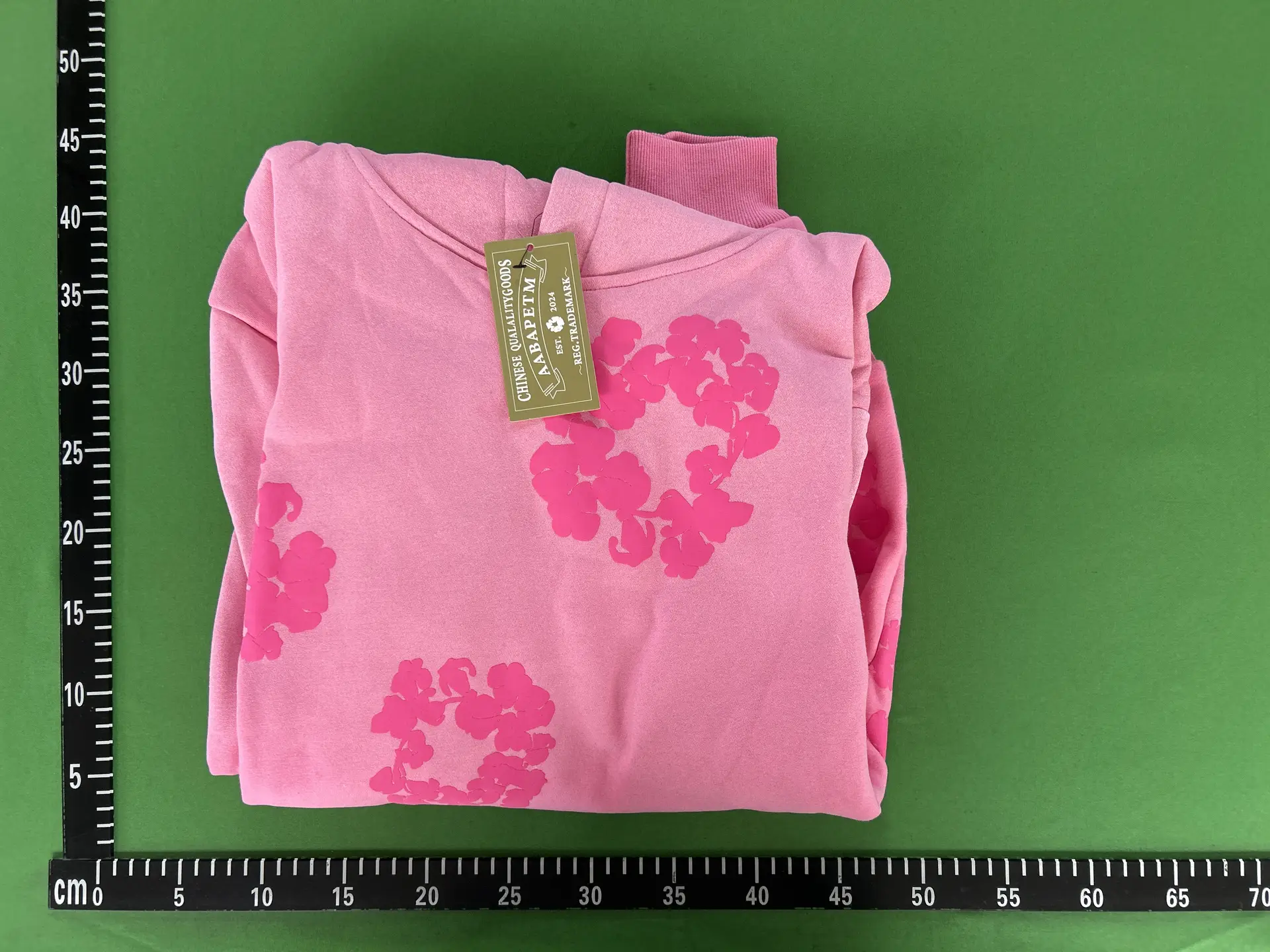 AABAPETM Pink Floral Sweatshirt