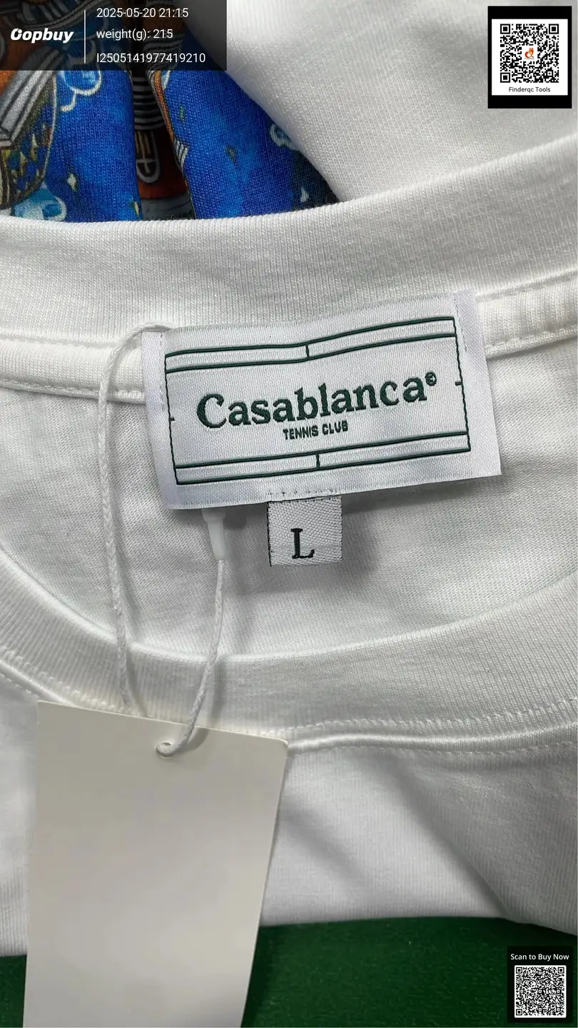 Casablanca Tennis Club T-Shirt