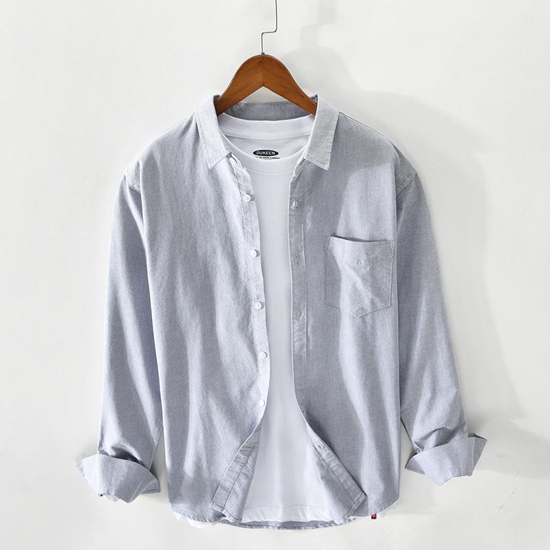 749 men's Oxford cotton shirt solid color shirt a generation of hair
