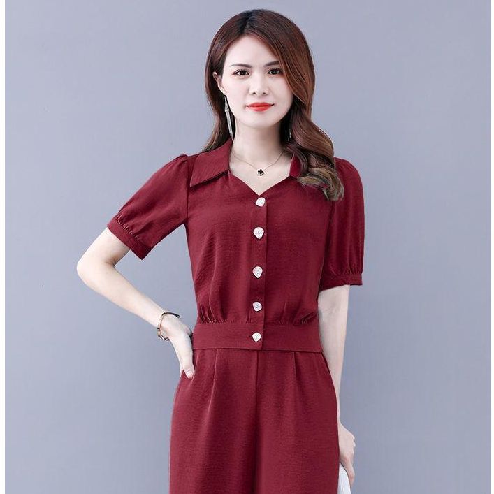This Year's Trendy Women's Summer Outfits: New Fashionable and Stylish Two-Piece Set with a Youthful Goddess Look, Tummy-Concealing, Plus-Size Pants Set