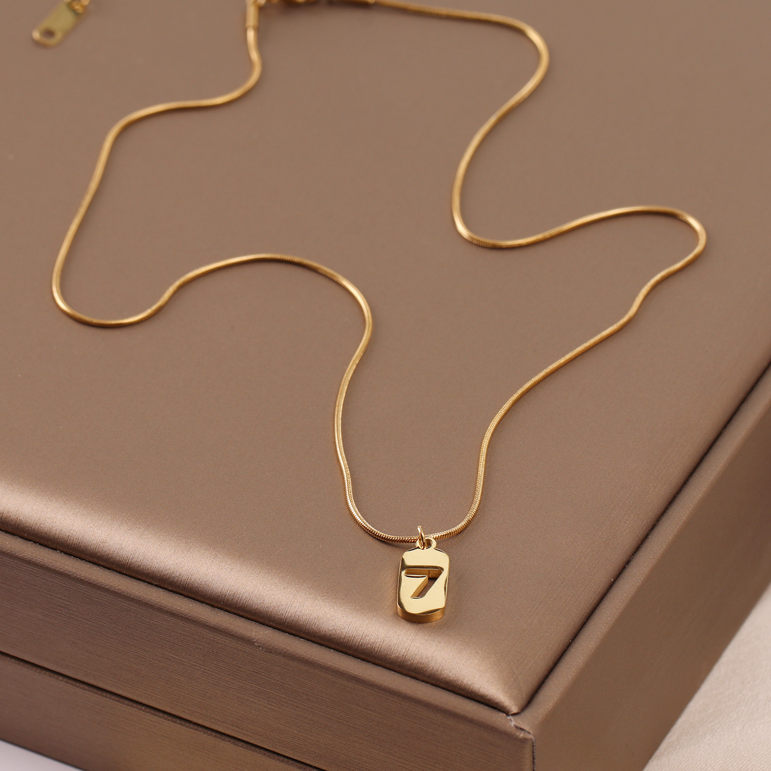 Light Luxury Niche Necklace Women's 2025 New Explosive Style Color-free Titanium Steel Necklace Chain Women's High-end Accessories