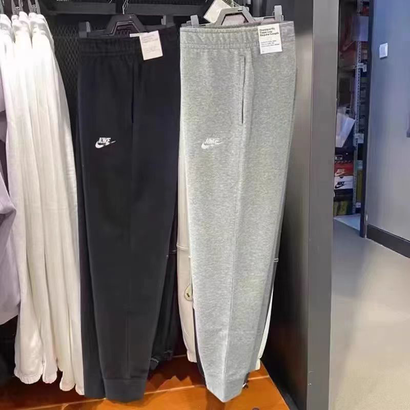 Latest Spring and Autumn Sports Pants Men's and Women's Loose Pure Cotton Breathable Embroidered Standard Casual Pants One-to-One Counter Quality Pants QC photo from 1688 on Qualit.ly