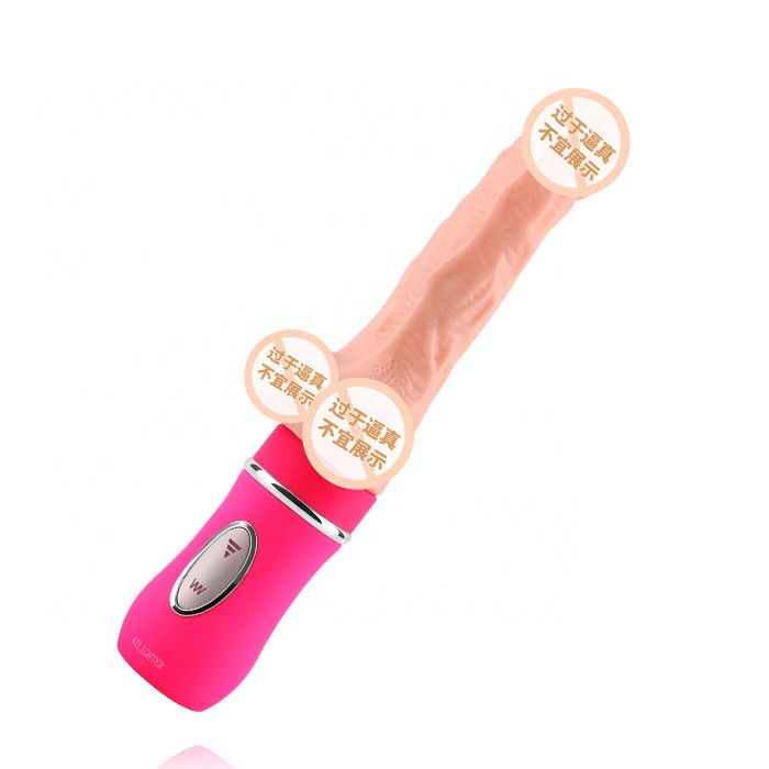 Sex Machine Dildo Telescopic lover's penis