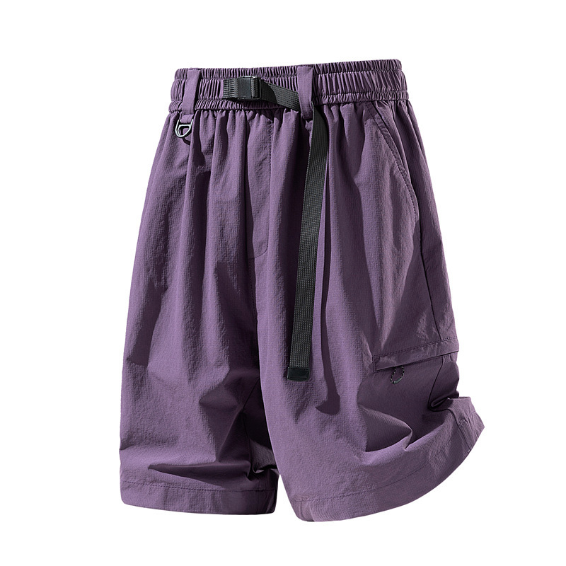 2026 Summer New Sports Fashion Brand Breathable Shorts Loose Casual High-End Design Cross-Border Five-Point Shorts for Men