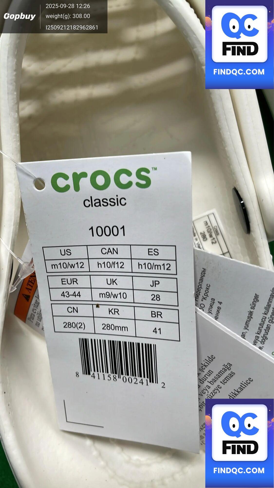 Crocs Classic Clogs QC