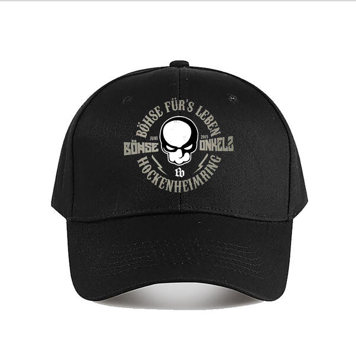 Custom German Rock Bohse Onkelz Skull Baseball Cap
