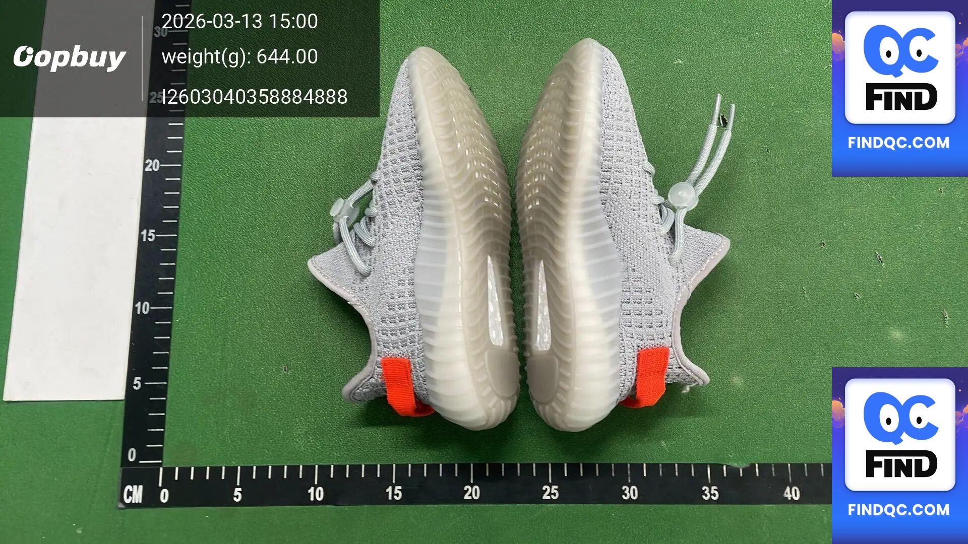 Children's Coconut 350 Sneakers, Starry Sky Pure White Black Angel Yeezy, Wholesale and Dropshipping, Authentic and Popular Casual Shoes — QC-foto 2