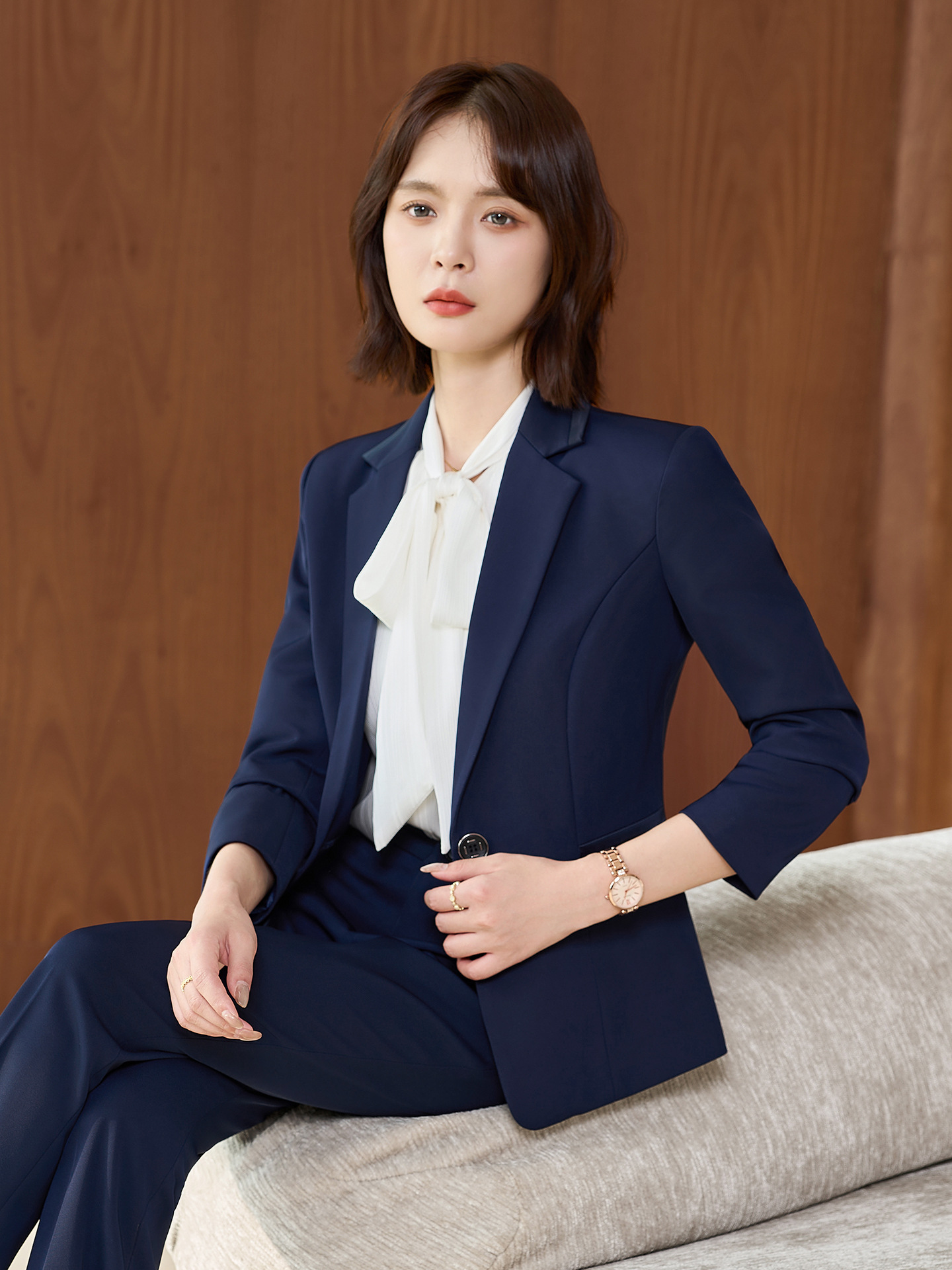 Professional Suit Women's Suit Formal Korean Style 2025 New Fashion Workwear Business Workwear Autumn and Winter Suit Pants