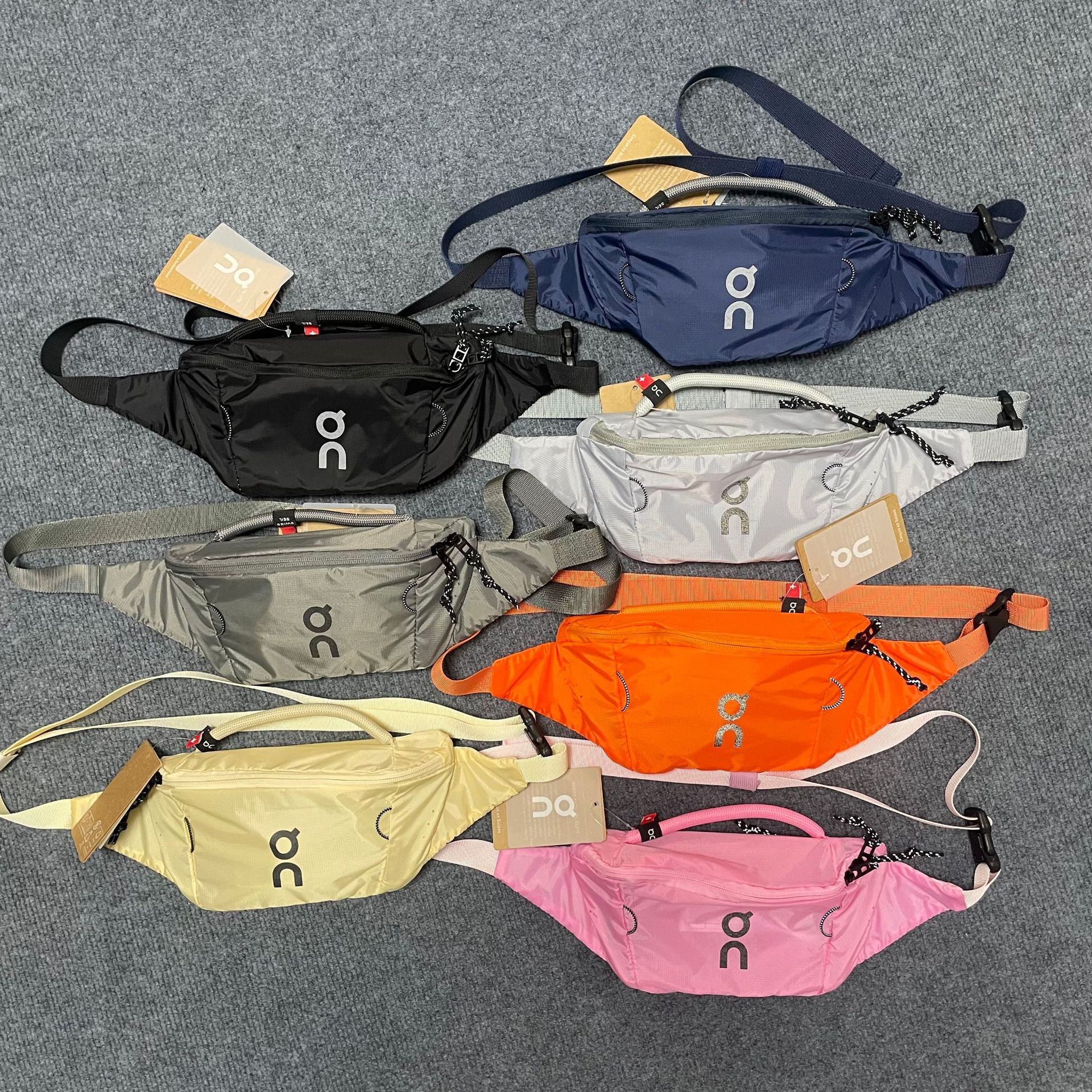 2025 New Model Angjia Unisex Couple Waist Bag 2L Sports Chest Bag Ultra-Light Waterproof for Running, Fitness, and Cycling QC-foto från 1688 på Qualit.ly