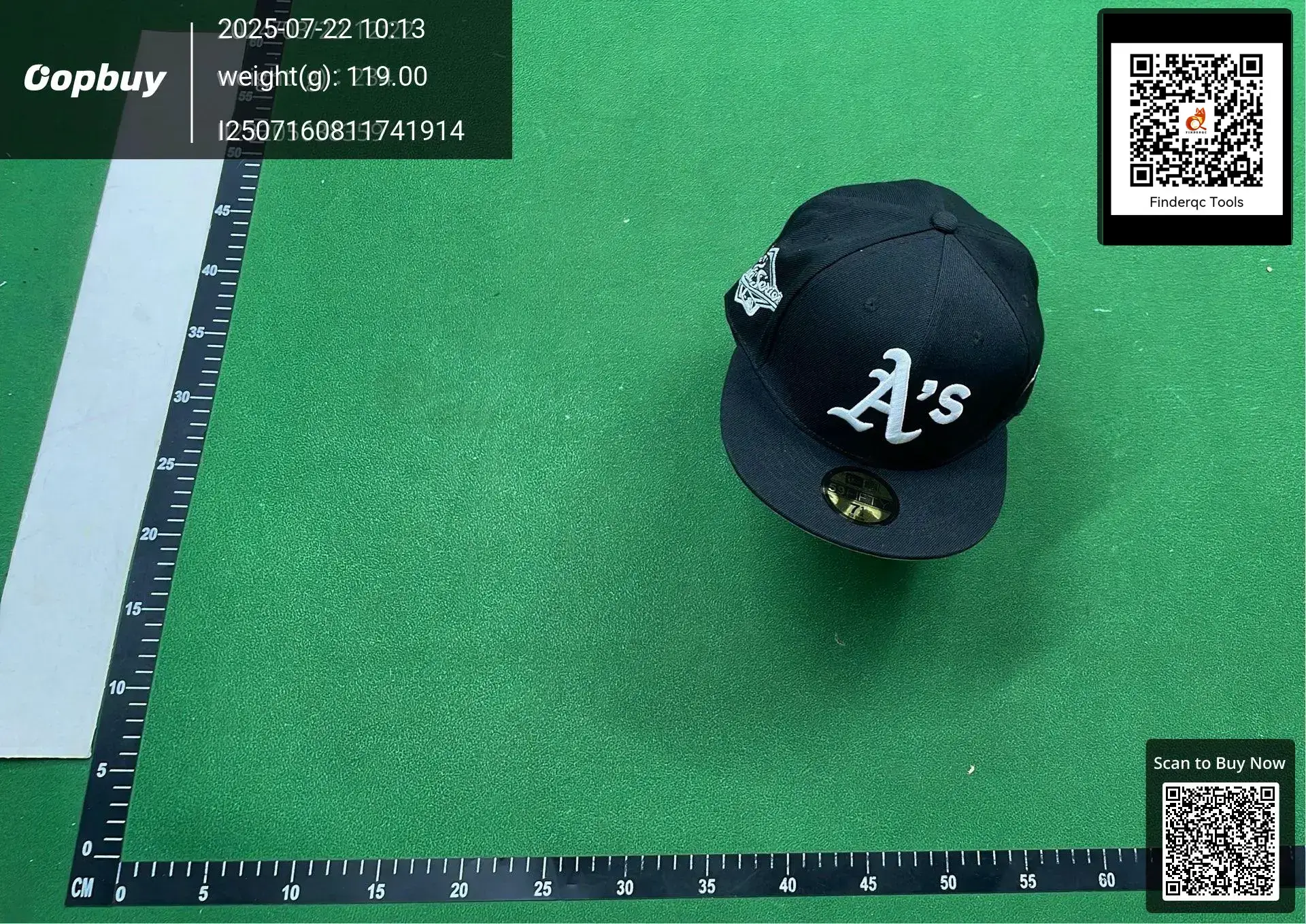 New Era Oakland Athletics 59FIFTY Fitted Hat Black