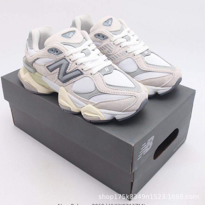European Cross-Border Putian Shoes Pure Original Nb9060 Elephant Hoof Men's and Women's Versatile Dad Shoes Sports Shoes Mesh Running Shoes