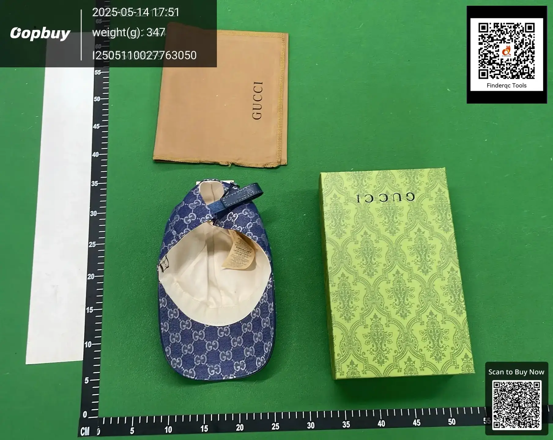 Gucci GG Supreme Baseball Cap