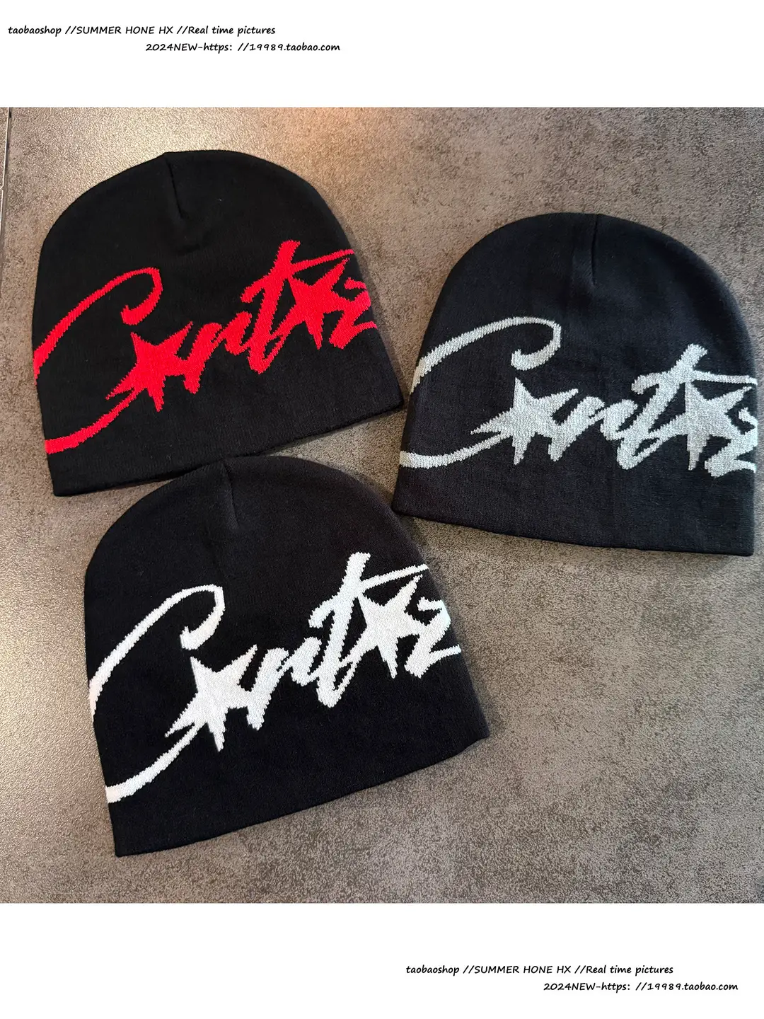 European and American Street Fashion Letter Jacquard Knitted Hat for Men and Women, Hip-Hop Skateboard Ear Protection Pullover Hat, Autumn and Winter Cold Hat Trend