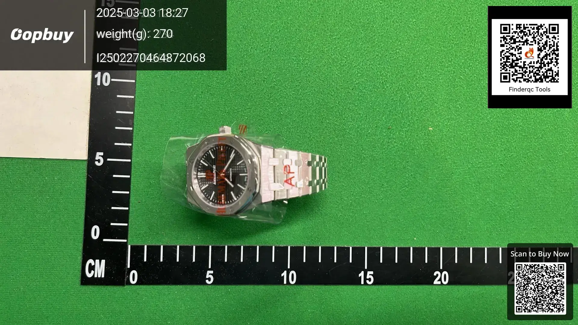 Aijiabi Royal Oak Stainless Steel Simple Atmospheric Dial Automatic Mechanical Calendar Watch in stock Wholesale