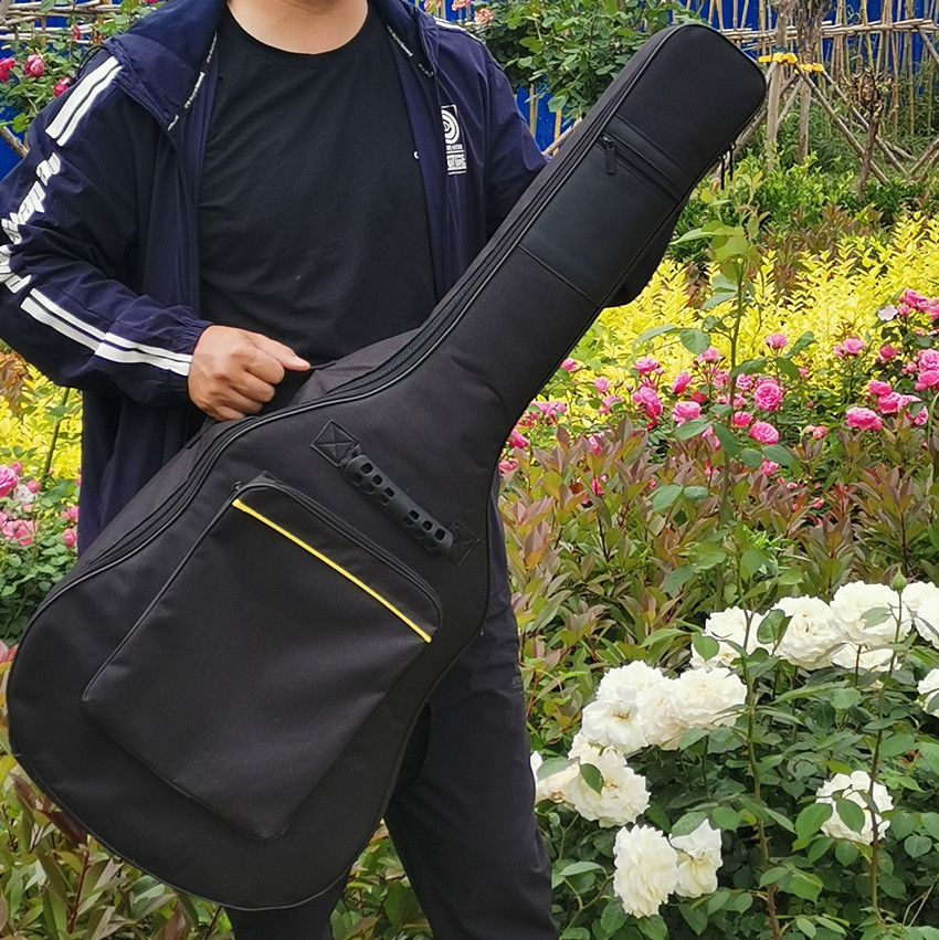 Cotton and Thickeneded Guitar Bag Folk Backpack Oxford Cloth Backpack 364041inch Musical Instrument Bag Manufacturer Wholesale Fotografie QC de pe 1688 pe Qualit.ly