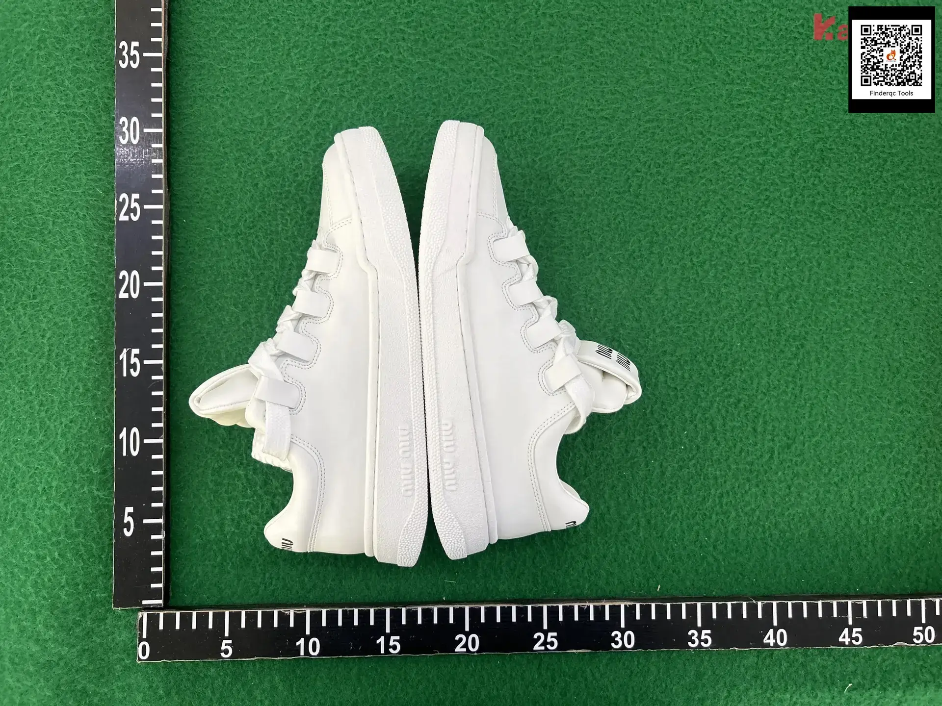 Miu home thick-soled small white shoes 2024 new height-increasing board shoes sports casual leather classic versatile lace-up women's shoes