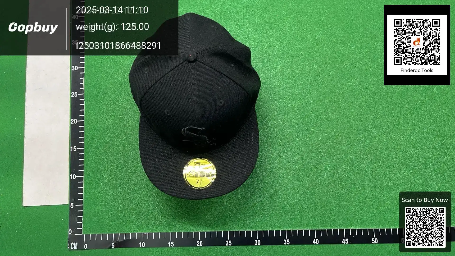 New Era 59FIFTY Chicago White Sox Fitted Hat Black