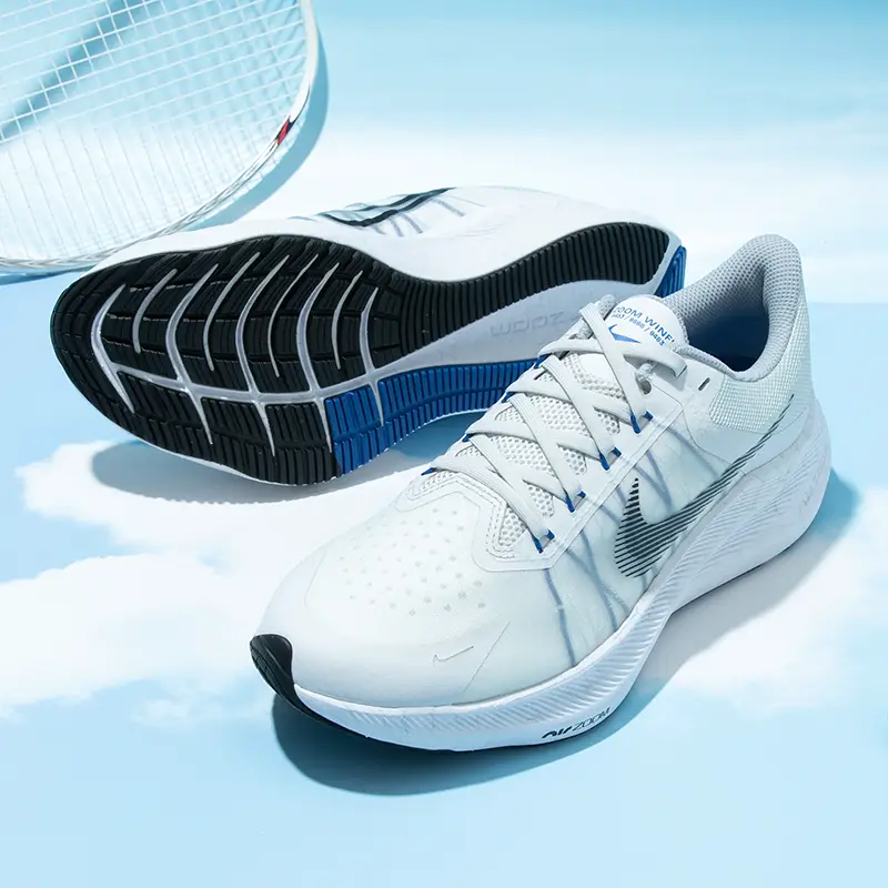 Nike Nike Running Shoes Men's Shoes Official Flagship Authentic Spring 2025 New arrival Fly Line Casual Sports Shoes for Men