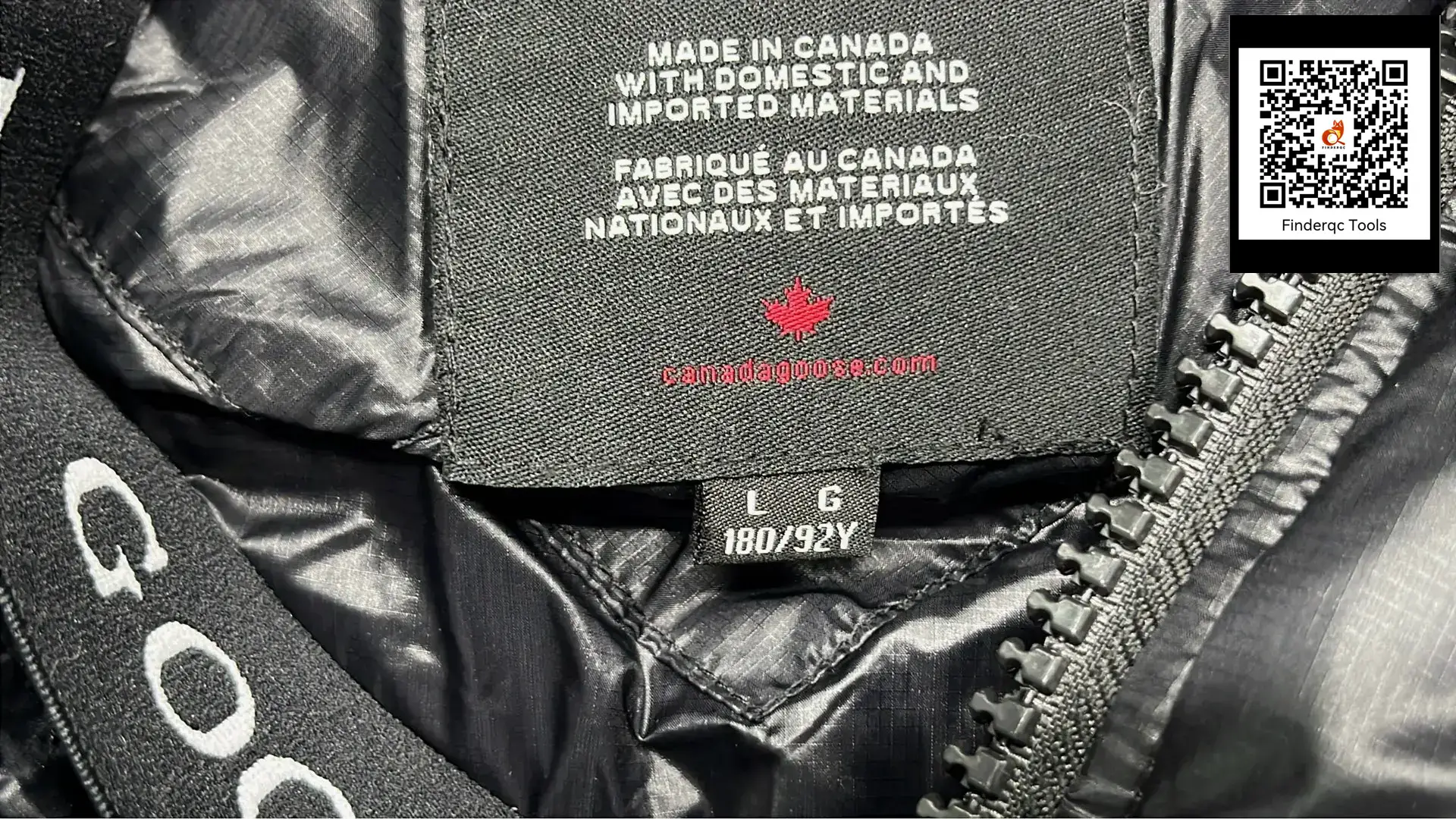 Goose down jacket 1:1-J1