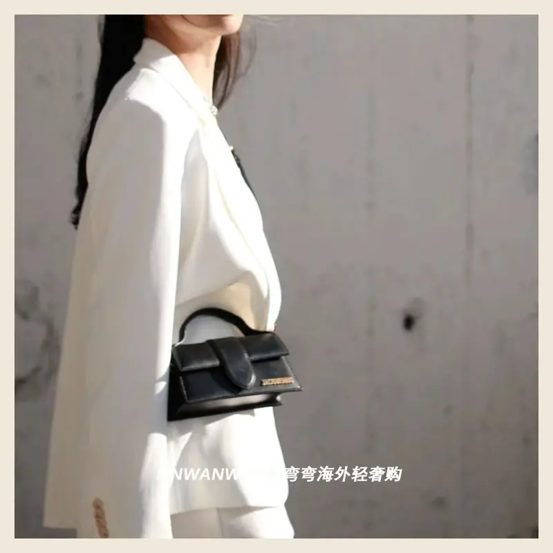 France Niche style Jacquemus Le Bambino Box Bag Handbag Women New arrival Easiest for match Single Shoulder Crossbody Bag