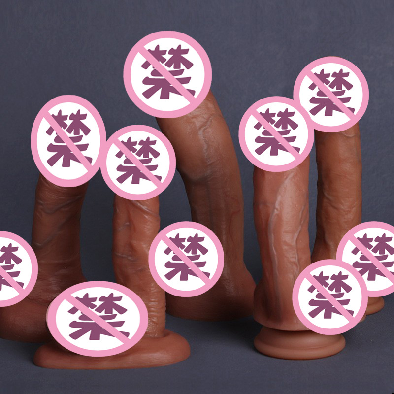 Artificial Dildo for Women, Soft Liquid Silicone Female Dildo, Large Masturbation Device, Sex Toy