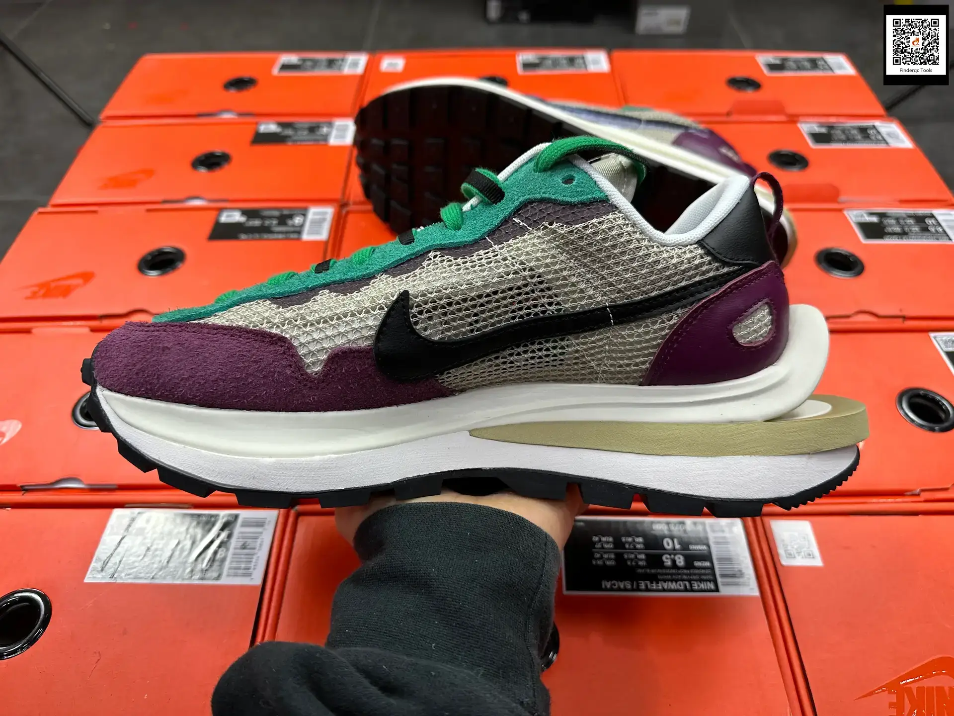 Nike LDWaffle Sacai Green Purple