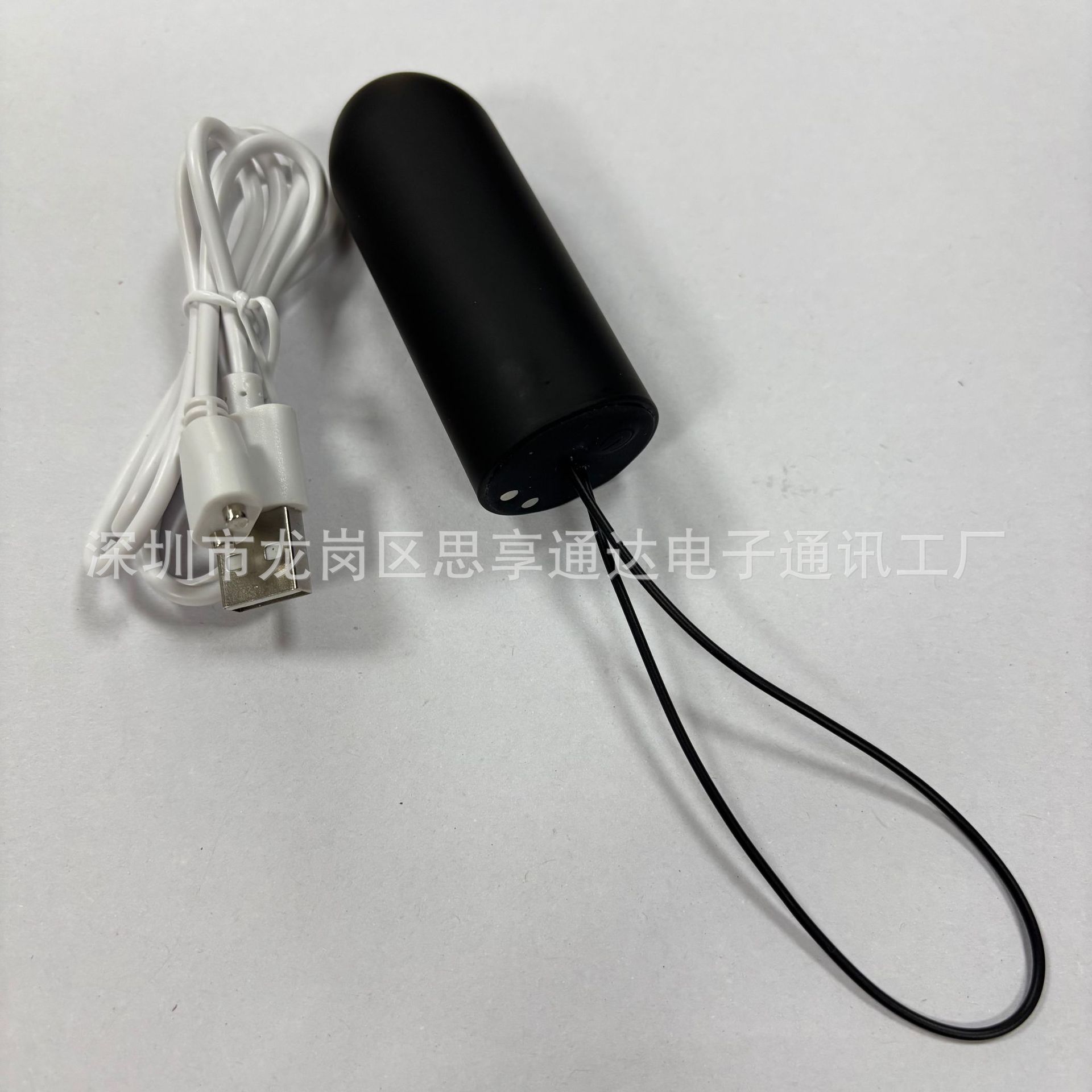 Popular Foreign Trade USB Rechargeable Remote Control Vibrating Bullet Massager Mini Round Head Vibrating Bullet Factory in Stock