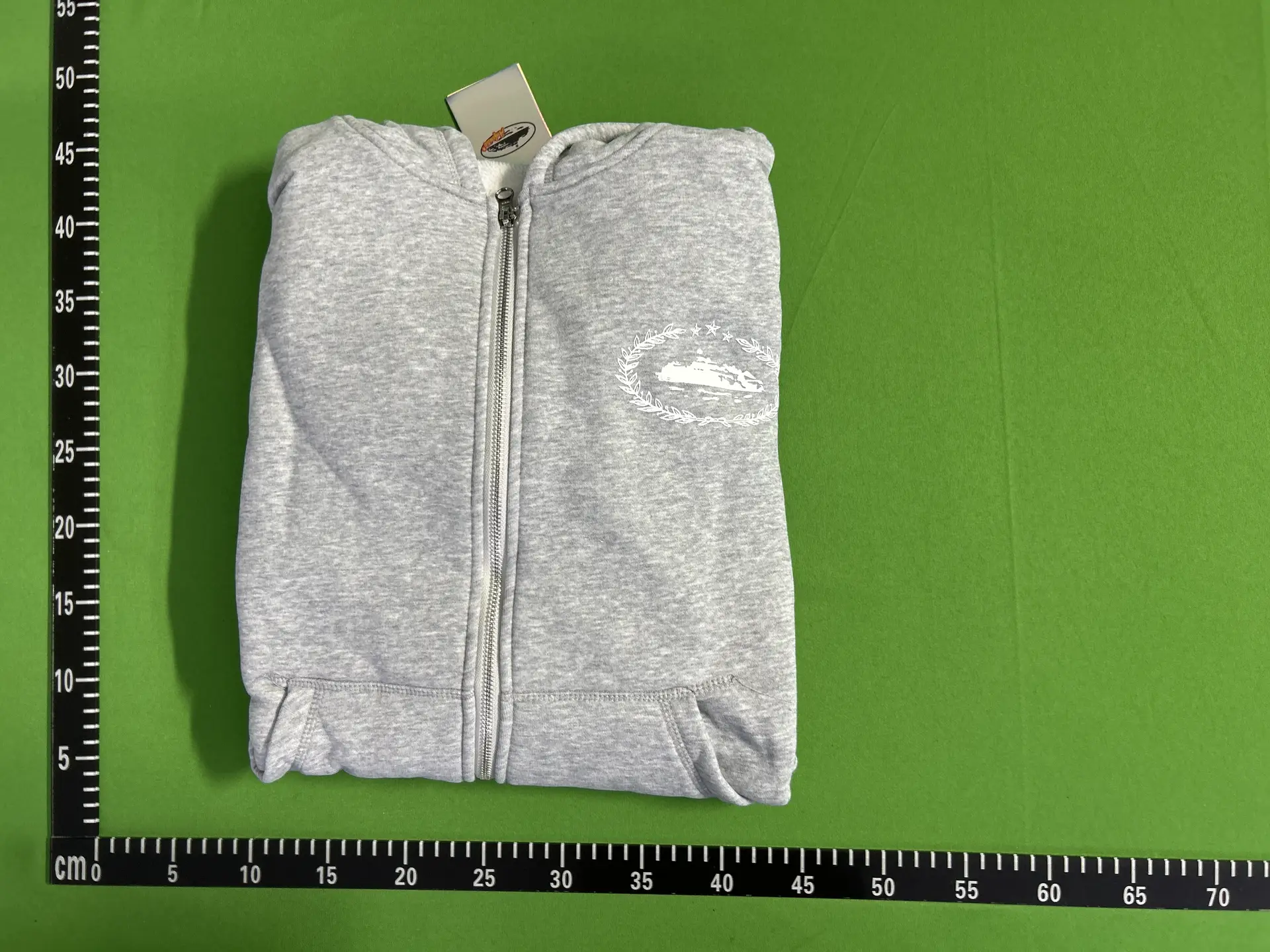 Grey Zip Up Hoodie