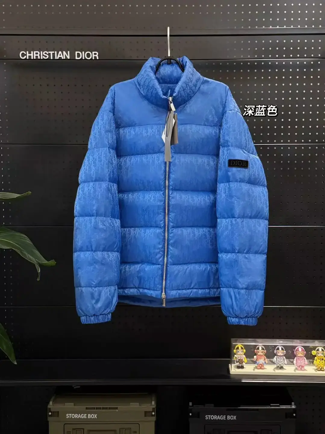 23fw dio～*r Six colors dark stripe down jacket