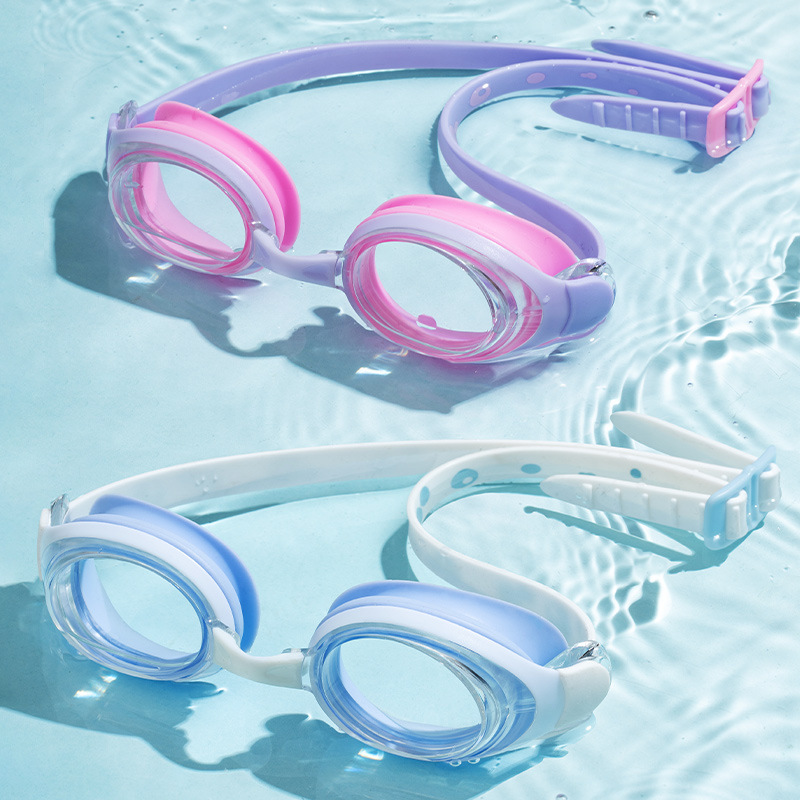 Waterproof swimming glasses wholesale children's swimming goggles anti-fog swimming goggles men and women children's swimming equipment supplies